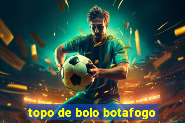 topo de bolo botafogo